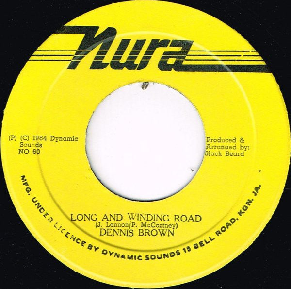 Dennis Brown : Long And Winding Road (7")
