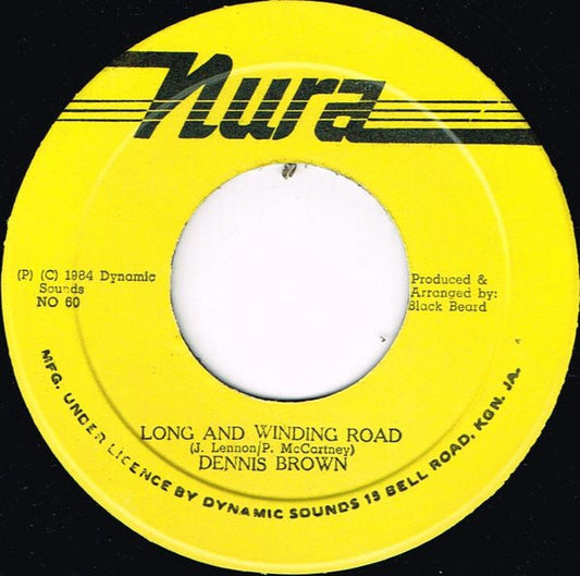 Dennis Brown : Long And Winding Road (7")