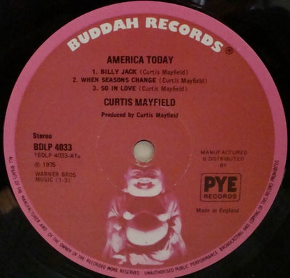 Curtis Mayfield : There's No Place Like America Today (LP, Album)