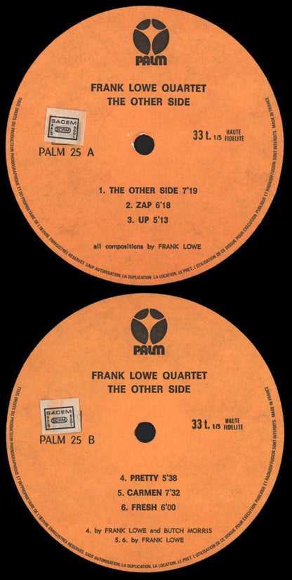 Frank Lowe : The Other Side (LP, Album)