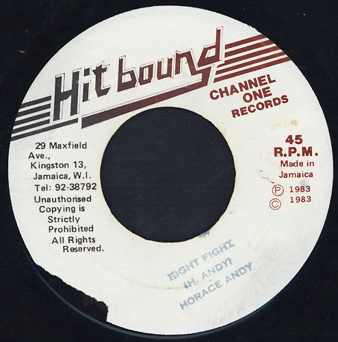 Horace Andy : Fight Fight (7")
