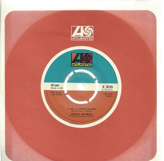 Aretha Franklin : I Say A Little Prayer (7", RE, Pus)