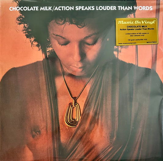 Chocolate Milk (2) : Action Speaks Louder Than Words (LP, Album, Ltd, RE, Blu)