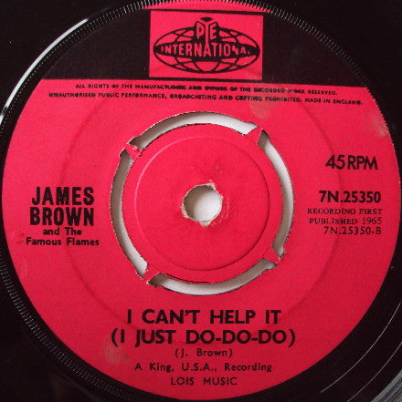 James Brown & The Famous Flames : I Got You (I Feel Good) (7", Mono, Pus)