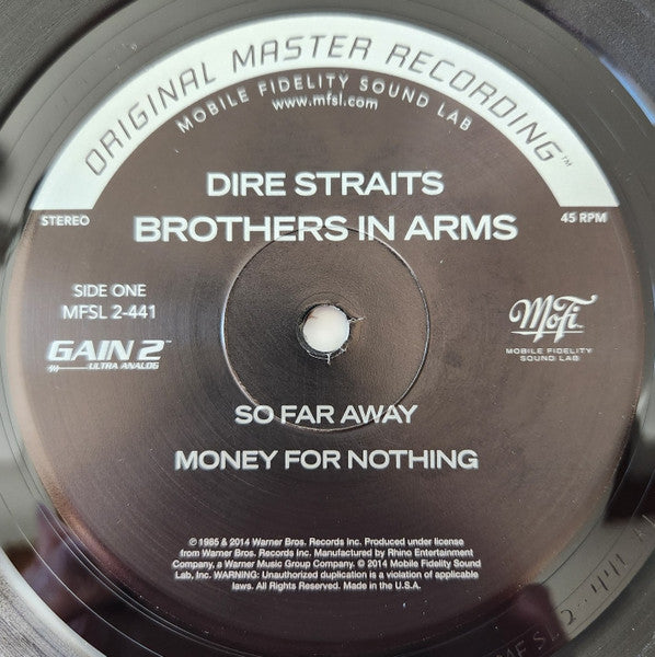 Dire Straits : Brothers In Arms (2x12", Album, Ltd, Num, RE, RM, Gat)