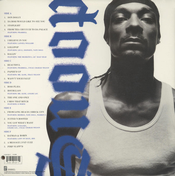 Snoop Dogg : Paid Tha Cost To Be Da Bo$$ (3xLP, Album)