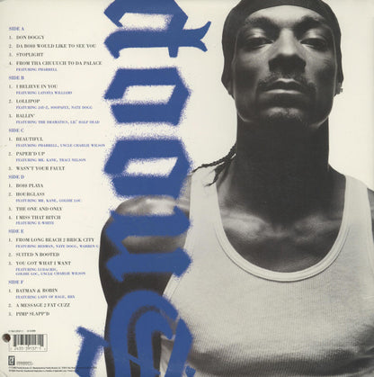 Snoop Dogg : Paid Tha Cost To Be Da Bo$$ (3xLP, Album)