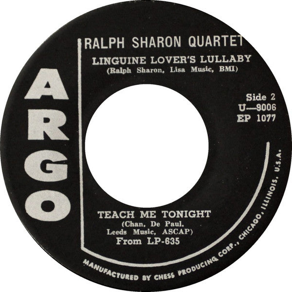 Ralph Sharon Quartet And Friend : 2:38 a.m. (7", EP)