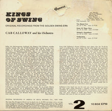 Cab Calloway And His Orchestra : 1931 - Kings Of Swing Vol. 2 (7", EP)