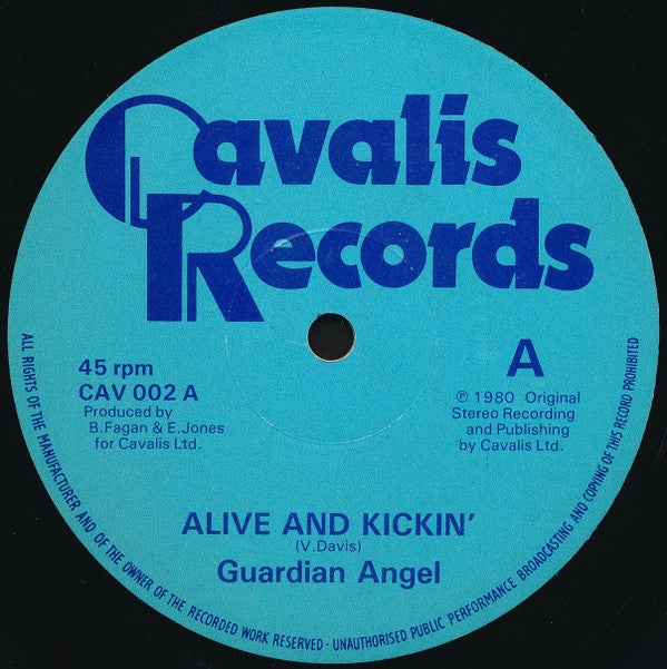 Guardian Angel (2) : Alive And Kickin' (12")