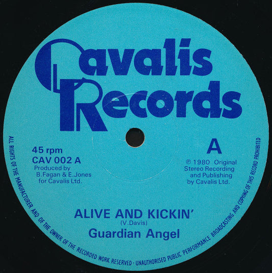Guardian Angel (2) : Alive And Kickin' (12")
