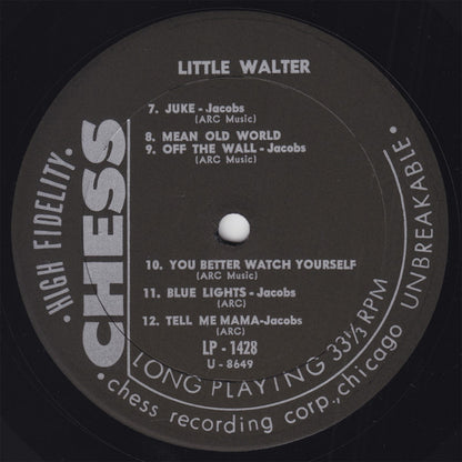 Little Walter : The Best Of Little Walter (LP, Comp, Mono)
