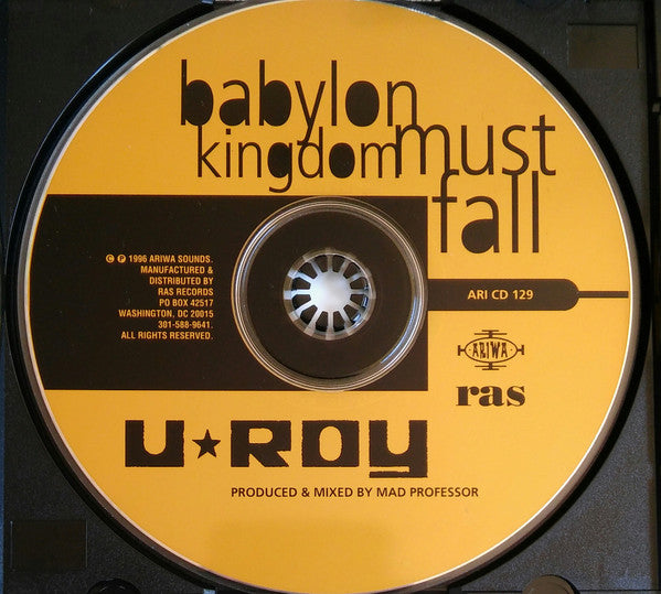U-Roy : Babylon Kingdom Must Fall (CD, Album)