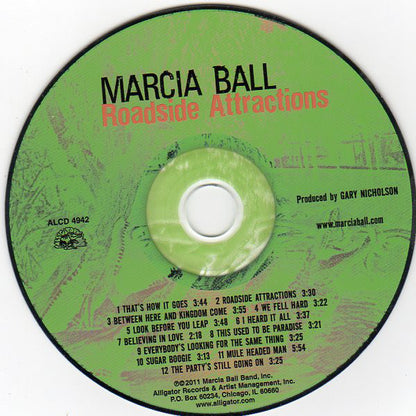 Marcia Ball : Roadside Attractions (CD, Album)