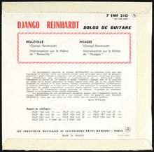 Django Reinhardt : Guitare Solo Inedits (7")