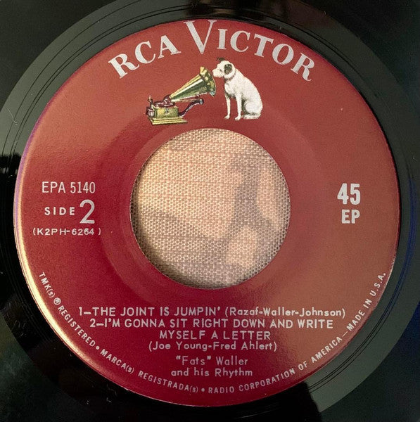 Fats Waller : Your Feets Too Big (7", EP)