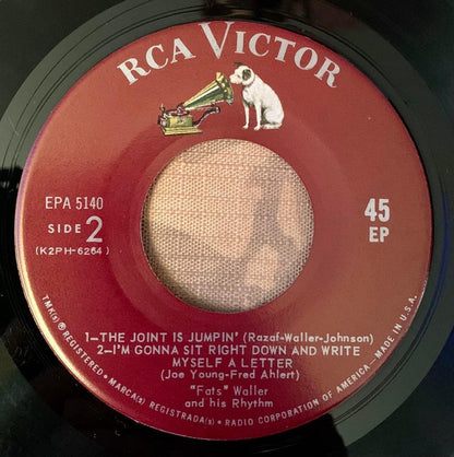 Fats Waller : Your Feets Too Big (7", EP)