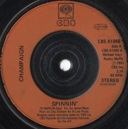 Champaign : How 'Bout Us (7", Single, Inj)