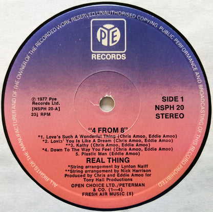 The Real Thing : 4 From 8 (LP, Album)