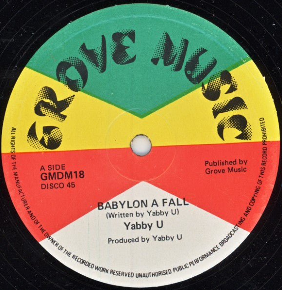 Yabby You : Babylon A Fall (12")