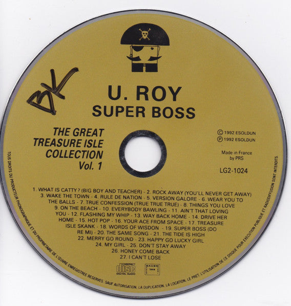 U-Roy : Super Boss (CD, Comp)