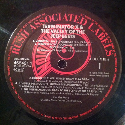 Terminator X : Terminator X & The Valley Of The Jeep Beets (LP, Album)