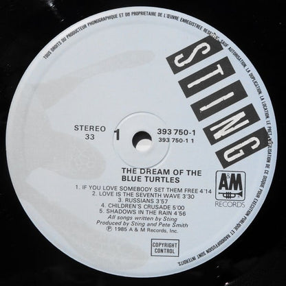 Sting : The Dream Of The Blue Turtles (LP, Album)
