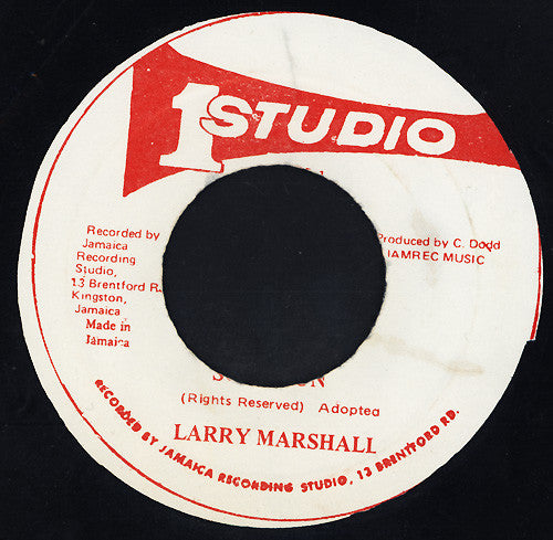Larry Marshall : Suspicion (7", RP)