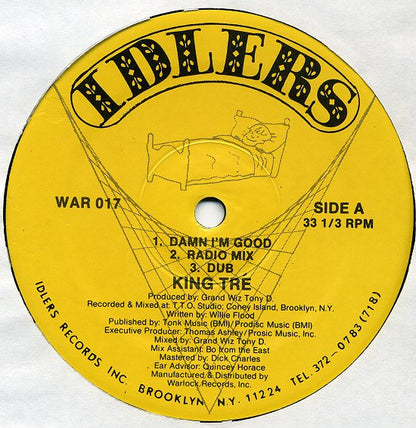 King Tre : Damn I'm Good / Cherri (12")