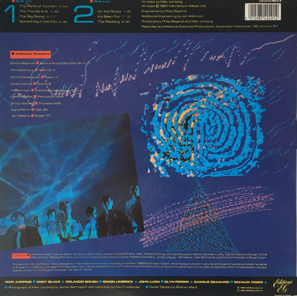 Man Jumping : World Service (LP, Album)