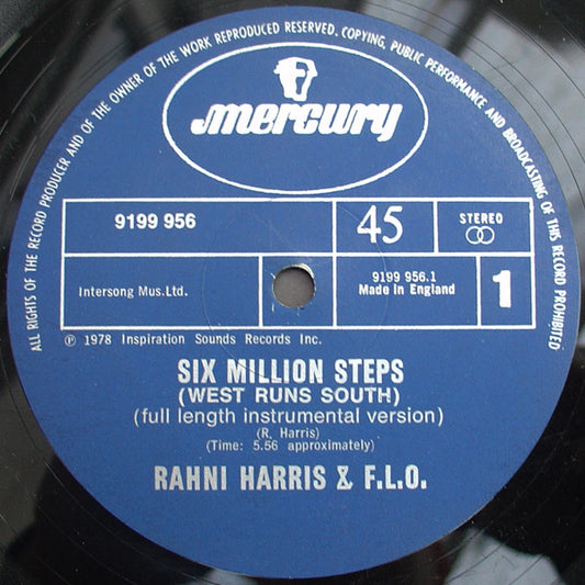 Rahni Harris & Family Love (4) : Six Million Steps (West Runs South) (12")