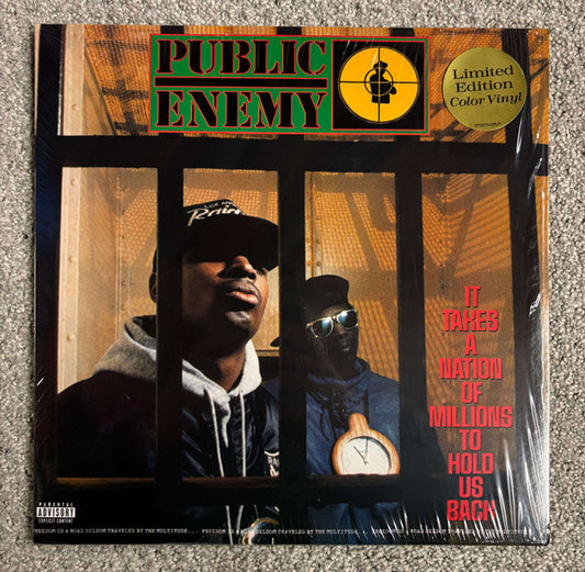Public Enemy : It Takes A Nation Of Millions To Hold Us Back (LP, Album, Ltd, RE, Red)
