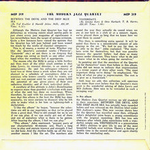 The Modern Jazz Quartet : Between The Devil And The Deep Blue Sea / Yesterdays (7", EP, 3-p)