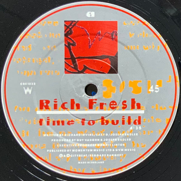 Rich Fresh : Time To Build / Party Rocker (12")