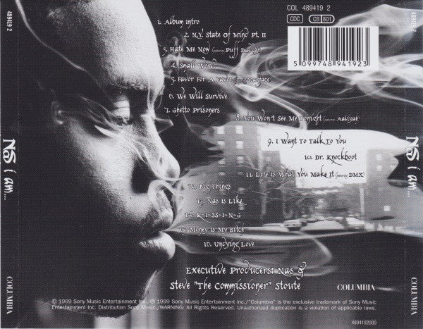 Nas : I Am... (CD, Album)
