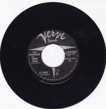 Ella Fitzgerald Et Count Basie : On The Sunny Side Of The Street (7", EP)