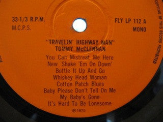 Tommy McClennan : Travelin Highway Man (LP, Comp)