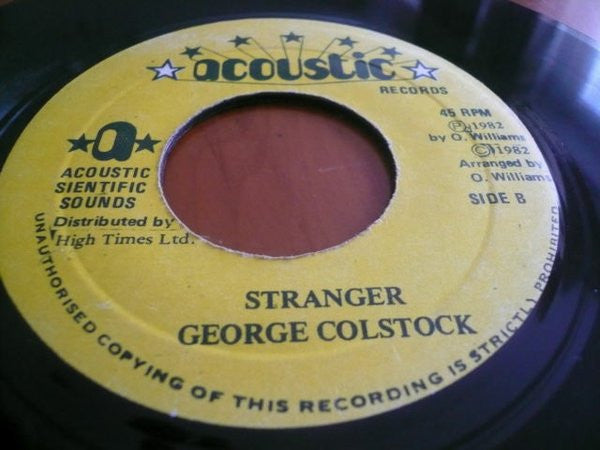 George Calstock : Stranger (7")