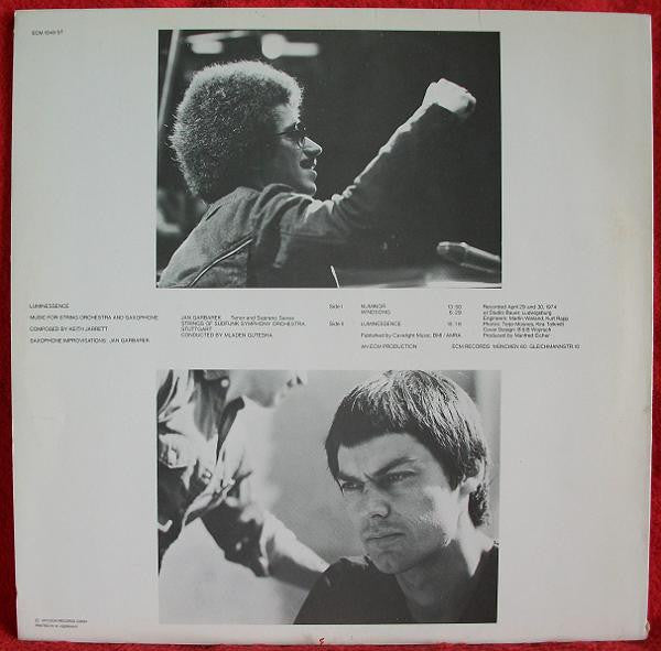 Keith Jarrett / Jan Garbarek : Luminessence (LP, Album)