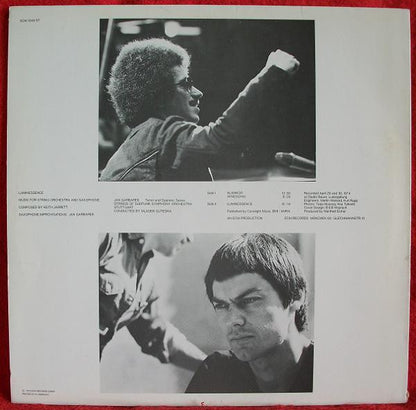 Keith Jarrett / Jan Garbarek : Luminessence (LP, Album)