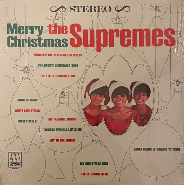 The Supremes : Merry Christmas (LP, Album, Club, RE)