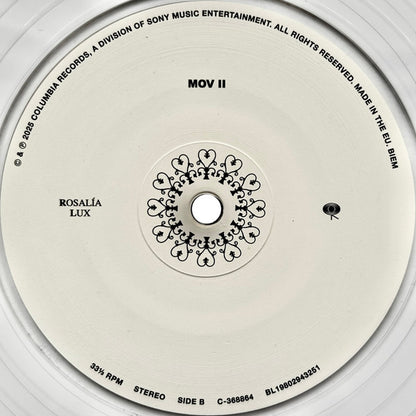 Rosalía (3) : Lux (2xLP, Album, Cry)