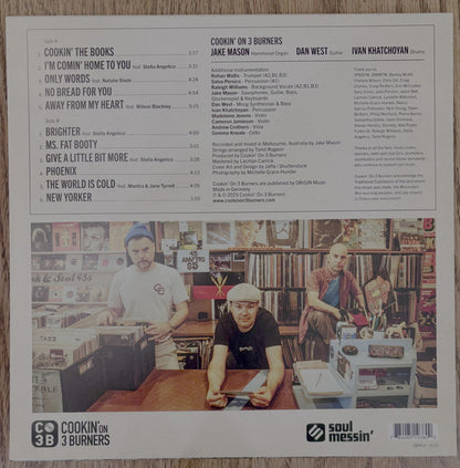 Cookin' On 3 Burners : Cookin' The Books (LP, Album)