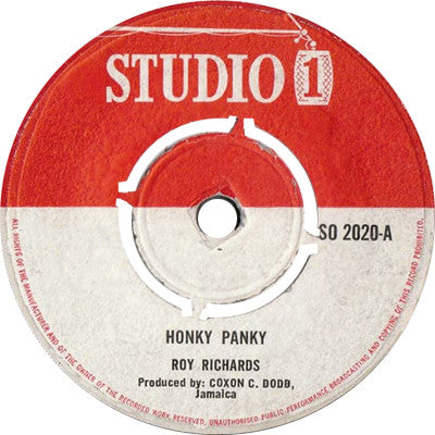 Roy Richards / Alton Ellis : Honky Panky / I Am Still In Love (7", 4-p)