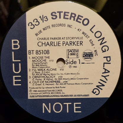 Charlie Parker : At Storyville (LP, Album, DMM)