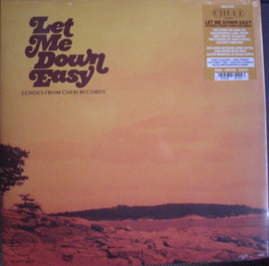 Various : Let Me Down Easy (Echoes From Cheri Records) (LP, Comp)
