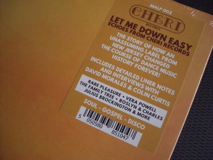 Various : Let Me Down Easy (Echoes From Cheri Records) (LP, Comp)