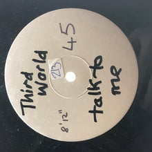Third World : Talk To Me (12", S/Sided, W/Lbl)