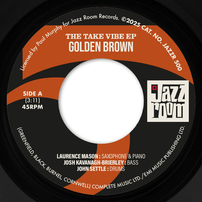 The Take Vibe EP : Golden Brown / Walking On The Moon (7", Single, Ltd)