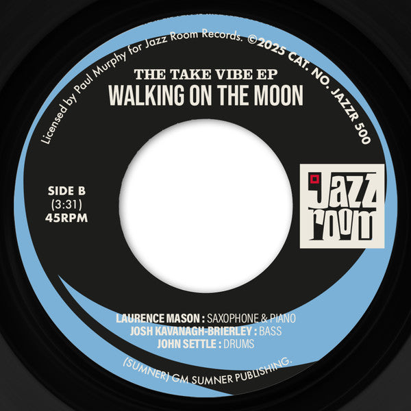 The Take Vibe EP : Golden Brown / Walking On The Moon (7", Single, Ltd)